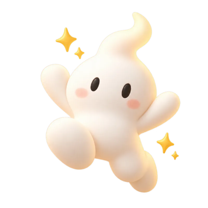 Wisp celebrating